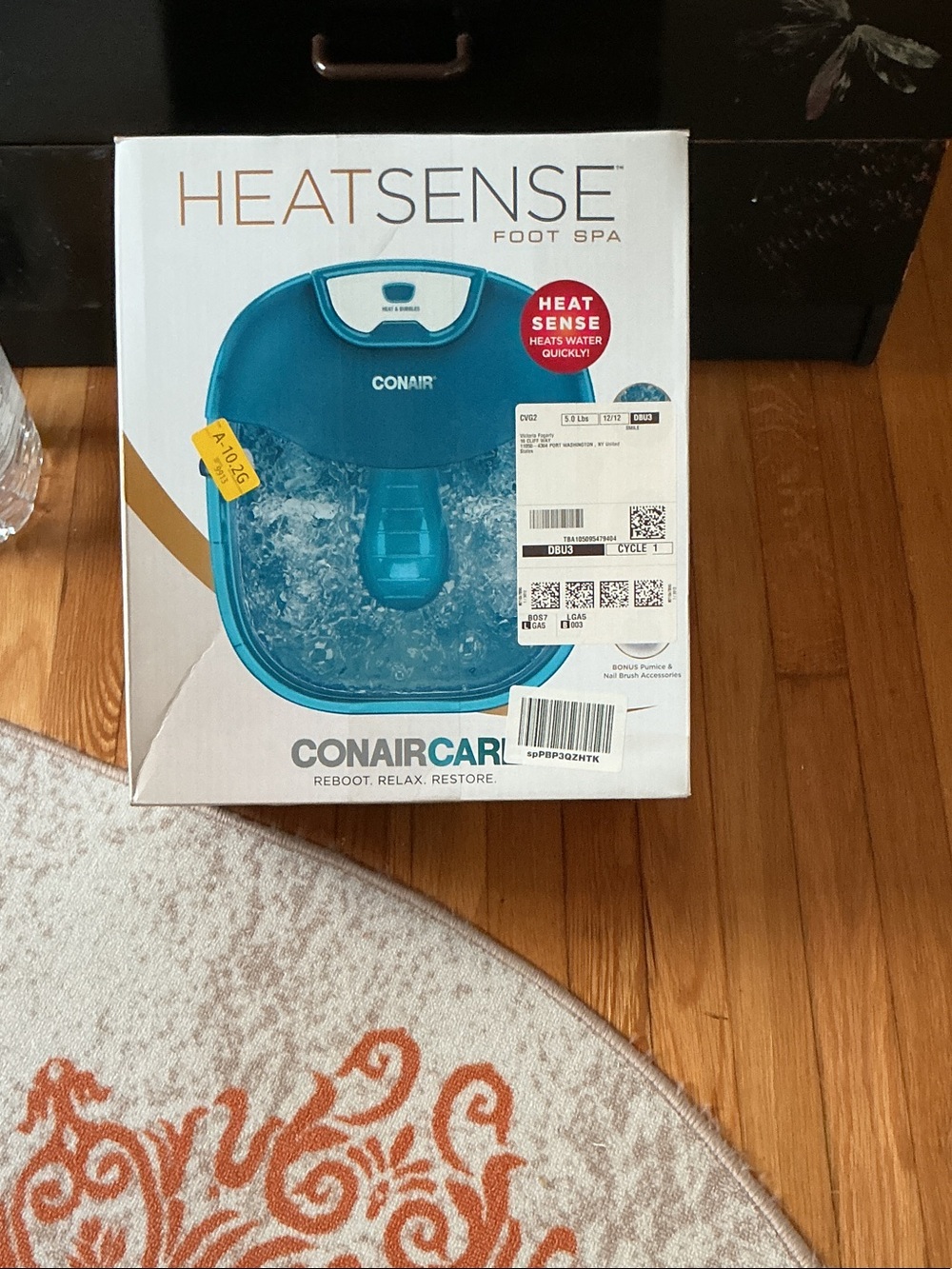 HeatSense Blue Foot Spa – Soothing At-Home Foot Bath